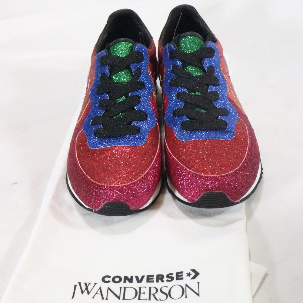 Converse JW Anderson X Thunderbolt OX Cherry Shoes - Picture 3 of 8